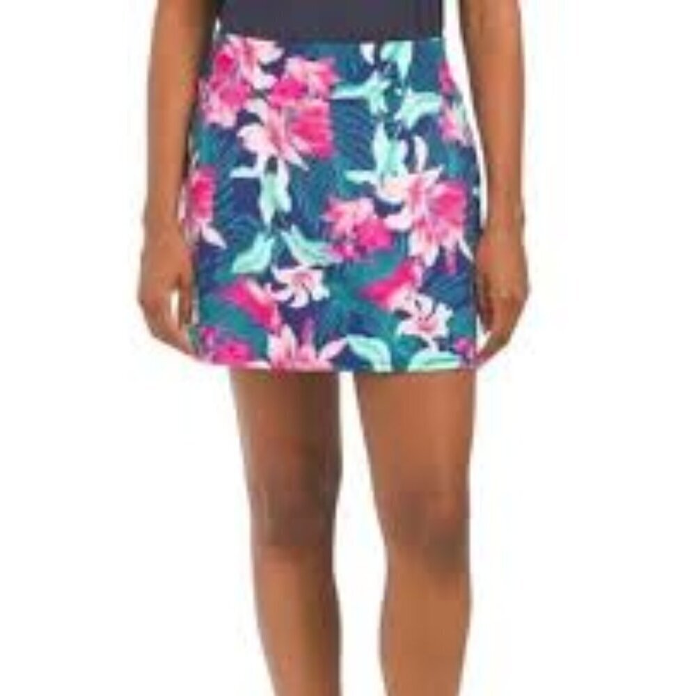 Tommy Bahama Floral Pickleball Skort Small